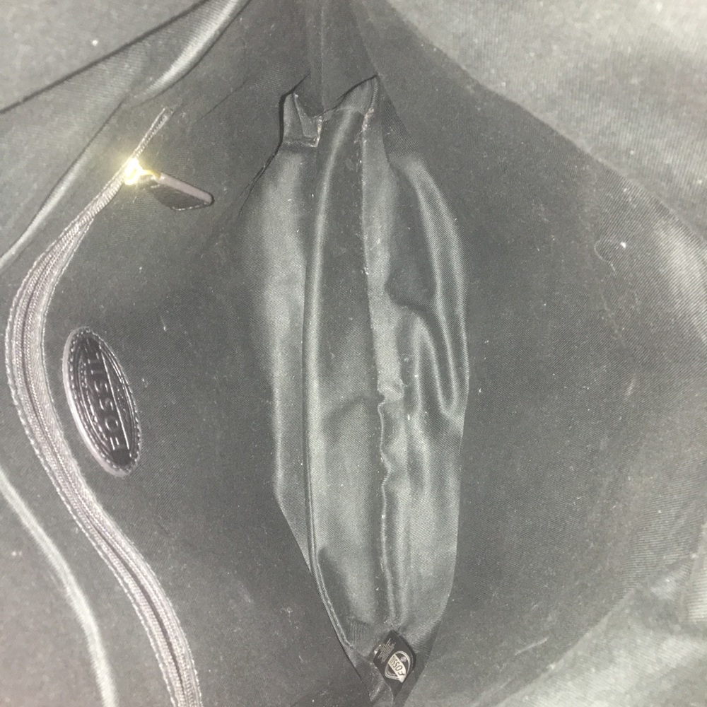 Fossil crossbody leather laptop bag - Picture 3 of 4